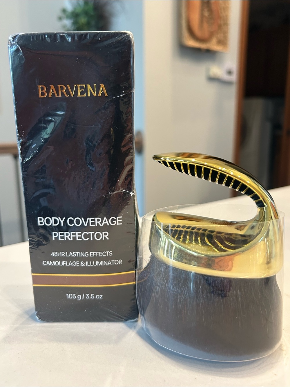 Barvena Body Coverage Perfector - Gold and Black